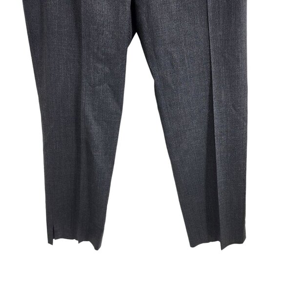 Lafayette 148 New York Bleecker Slim-Leg‎ Pants Women's Size 8 Gray - Picture 8 of 9